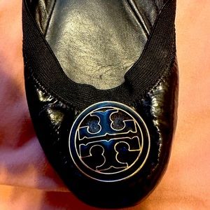 Tory Burch black flats.